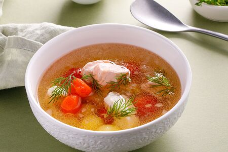 Грузинский рыбный суп