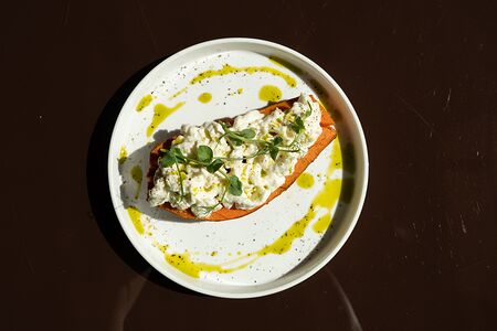 Батат со страчателлой