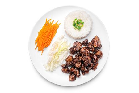 Курица терияки с рисом