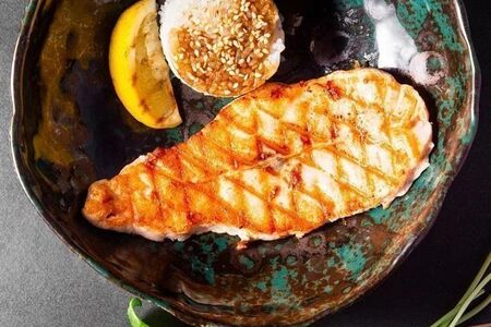 Лосось на гриле