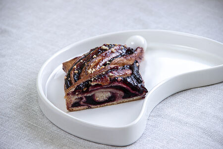 Бекерс (пирог-коса) Черничный