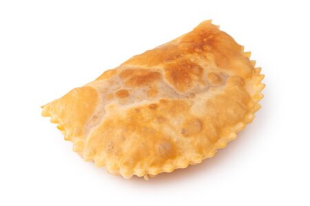 Чебурек с сыром и томатами