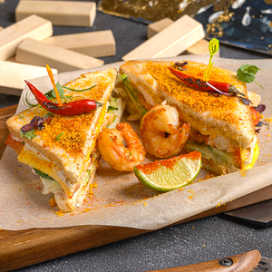 Сендвич с креветкой 275 гр