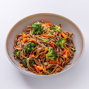 Соба с овощами