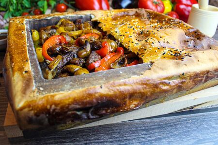 Тахта говурма из баранины