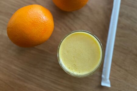 Апельсиновый фреш собственного приготовления