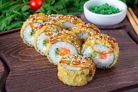 Темпура с лососем