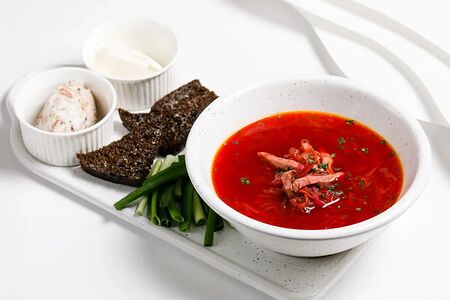 Борщ с говядиной