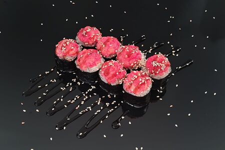 Запеченный с лососем