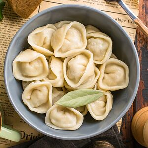 Пельмени с щукой