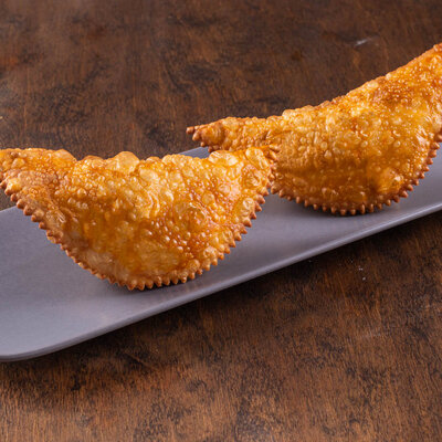 Чебуреки с картофелем и грибами