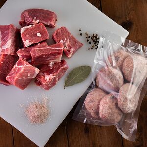 Биточки домашние полуфабрикат