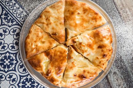 Хачапури с сыром и картофелем