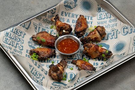 Spicy masala chicken wings