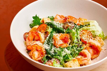 Цезарь с креветками