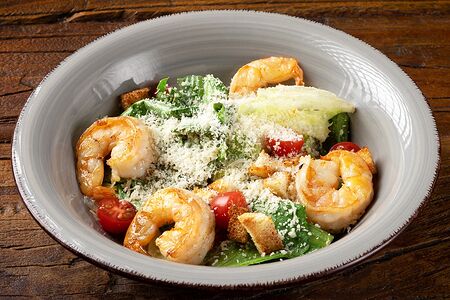 Цезарь с креветками