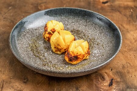 Картофель на мангале