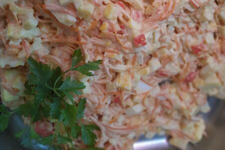 Салат крабовый люкс