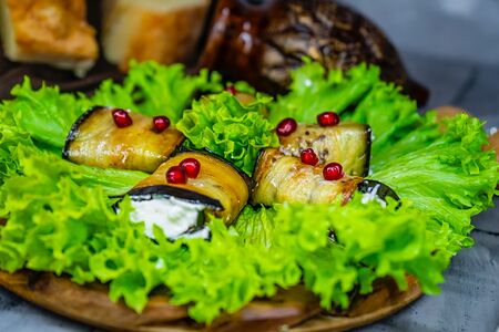 Баклажаны с сыром