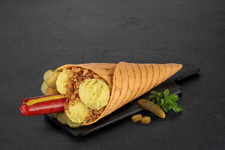 Рулле с чоризо колбаской