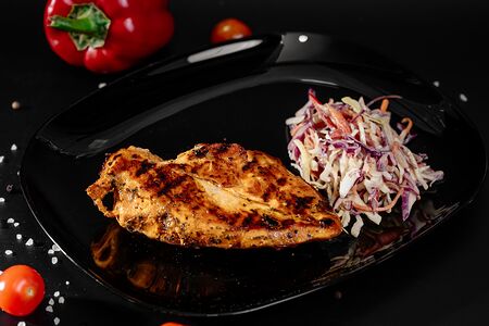 Стейк из куриного филе