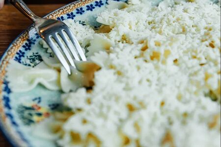 Макароны с сыром