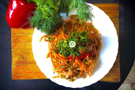 Лагман жареный