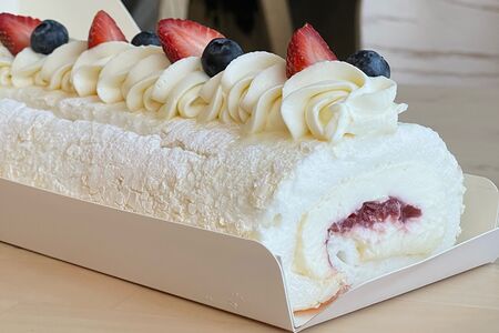 Меренговый рулет