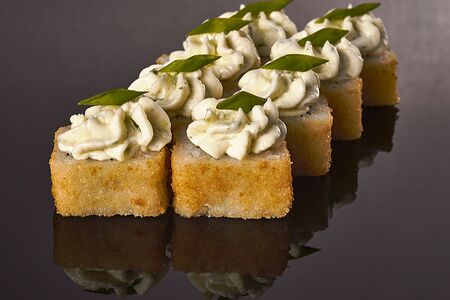 Горячий сяке пармезан