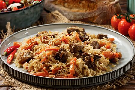 Узбекский плов