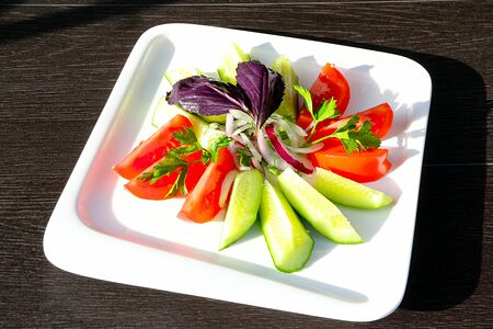 Свежие овощи