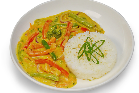 Овощи в соусе Карри