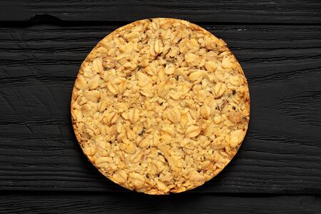 Овсяное печенье с семенами конопли