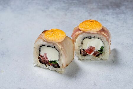 Запеченный с беконом