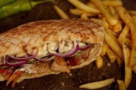 Гиро средний с говядиной