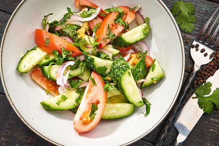 Салат Овощной по-домашнему