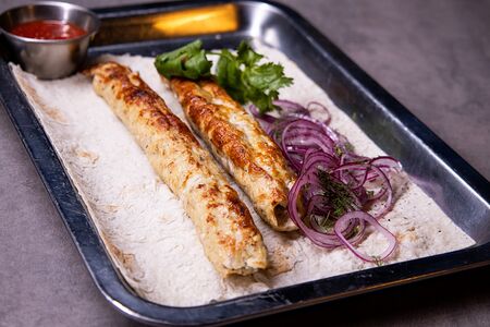 Люля-кебаб из цыплёнка