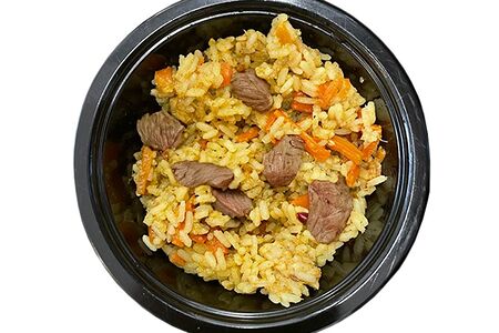 Узбекский плов с говядиной