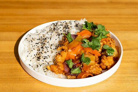 Свинина в кисло-сладком соусе