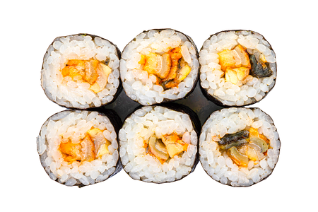 Простой ролл с угрем