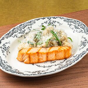 Лосось на гриле 