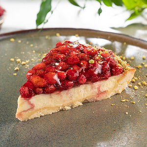 Пирог с земляникой