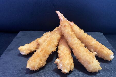 Королевские креветки в кляре