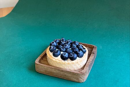 Тарт Голубика-маскарпоне