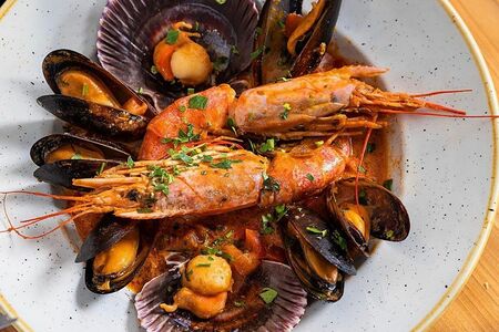 Морское Саганаки Микс