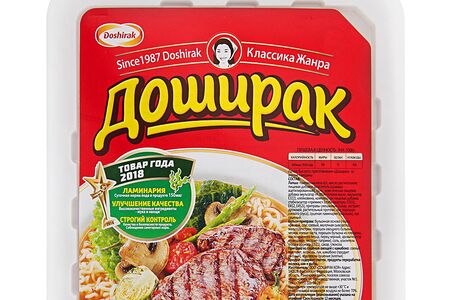 Доширак со вкусом говядины