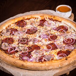 Пицца Пепперони c беконом