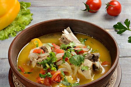 Хашлама с говядиной