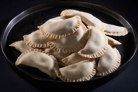 Вареники с картофелем и грибами (замороженные)