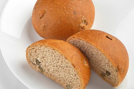 Булочка пшенично-ржаная